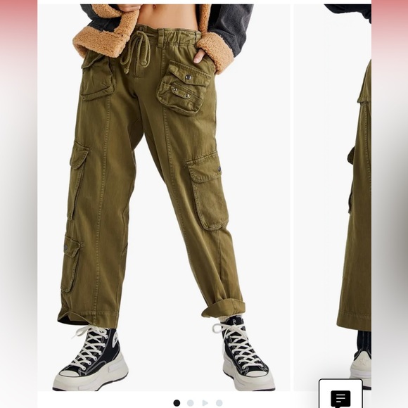 Free Peoplele tahiti cargo pant - Picture 2 of 7